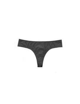 Calzon colaless de bikini color negro  marca samia
